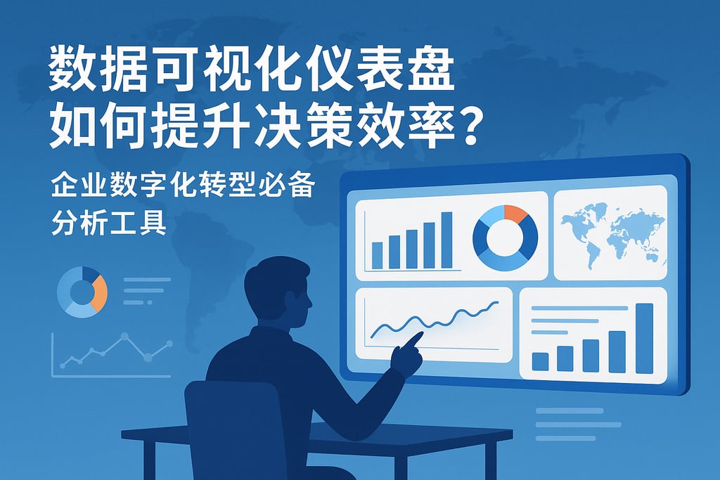数据可视化仪表盘如何提升决策效率？企业数字化转型必备分析工具