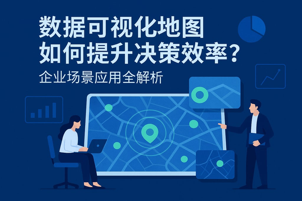 数据可视化地图如何提升决策效率？企业场景应用全解析