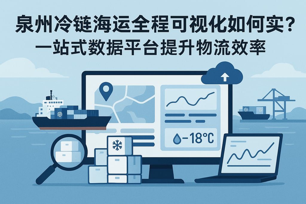 泉州冷链海运全程可视化如何实现？一站式数据平台提升物流效率