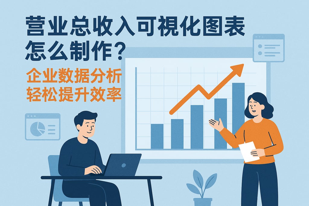 营业总收入可视化图表怎么制作？企业数据分析轻松提升效率