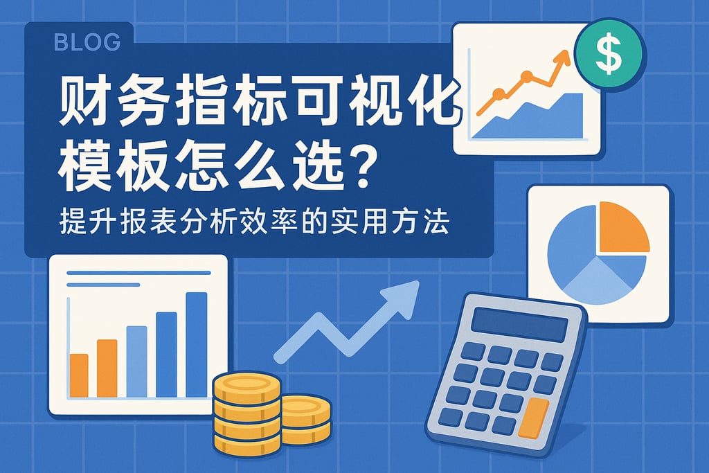 财务指标可视化模板怎么选？提升报表分析效率的实用方法