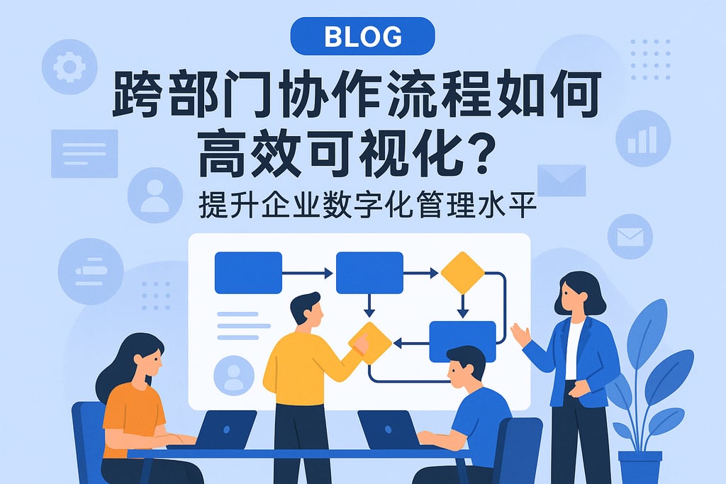 跨部门协作流程如何高效可视化？提升企业数字化管理水平