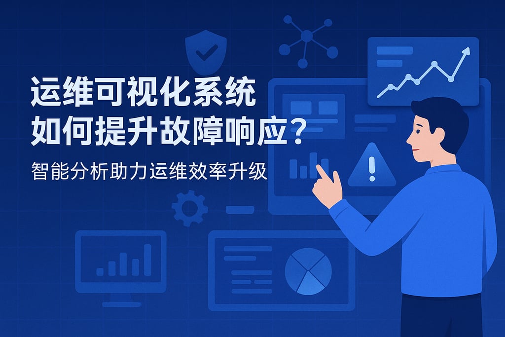 运维可视化系统如何提升故障响应？智能分析助力运维效率升级