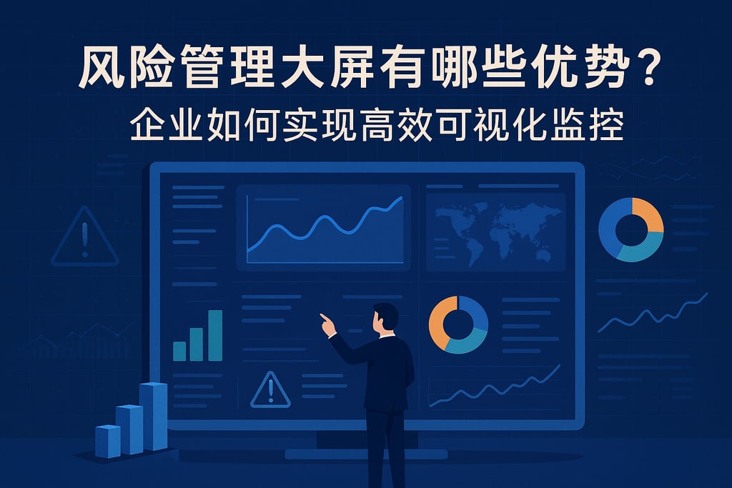 风险管理大屏有哪些优势？企业如何实现高效可视化监控