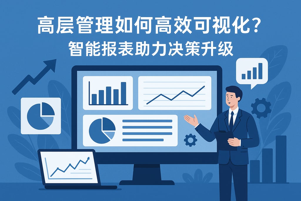 高层管理如何高效可视化？智能报表助力决策升级