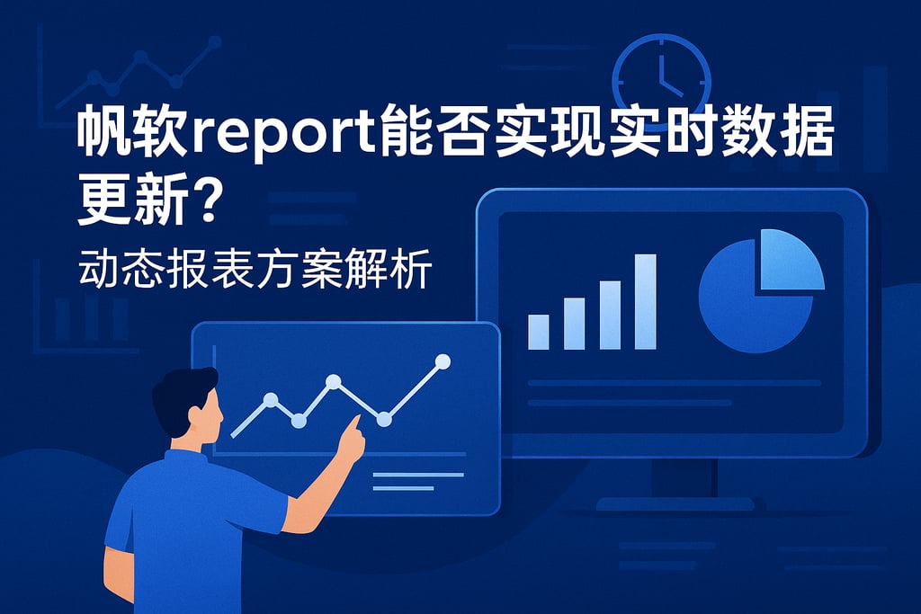 帆软report能否实现实时数据更新？动态报表方案解析 - FineReport报表知识库