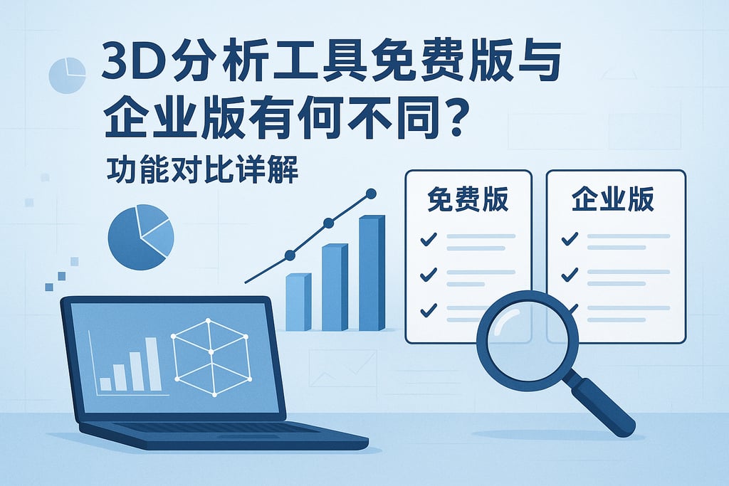 3D分析工具免费版与企业版有何不同？功能对比详解