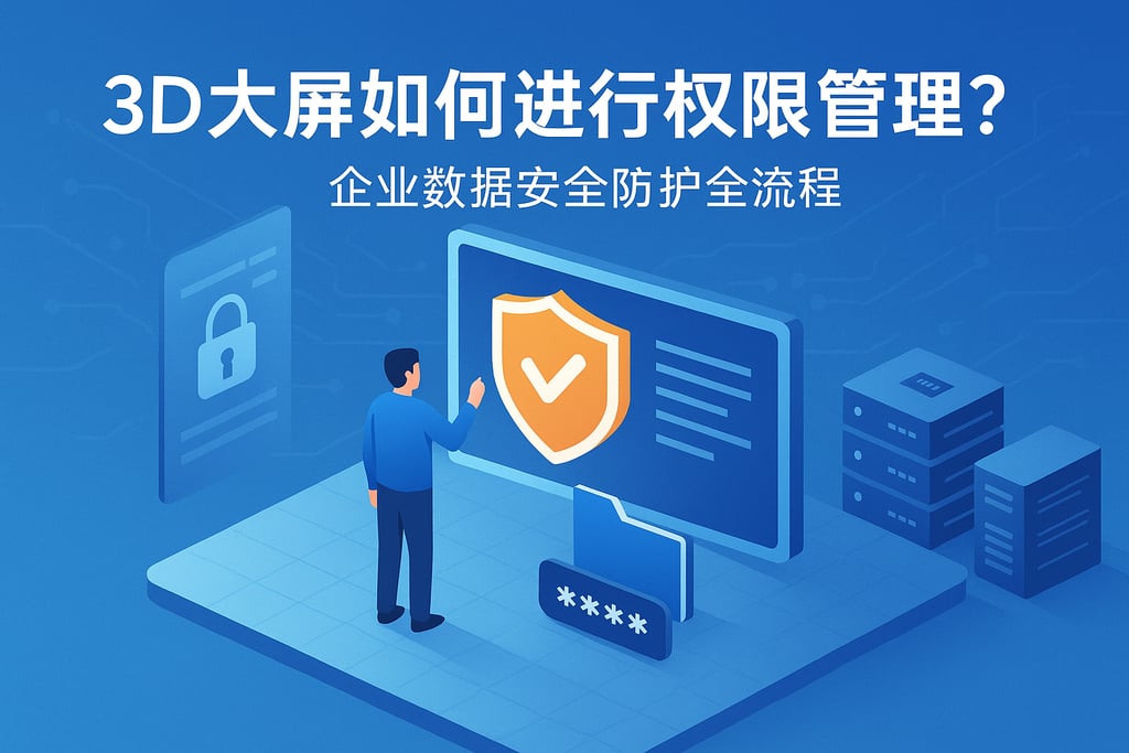 3D大屏如何进行权限管理？企业数据安全防护全流程