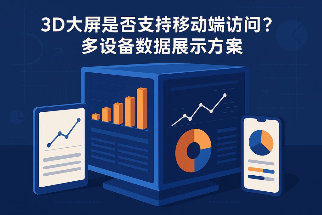 3D大屏是否支持移动端访问？多设备数据展示方案