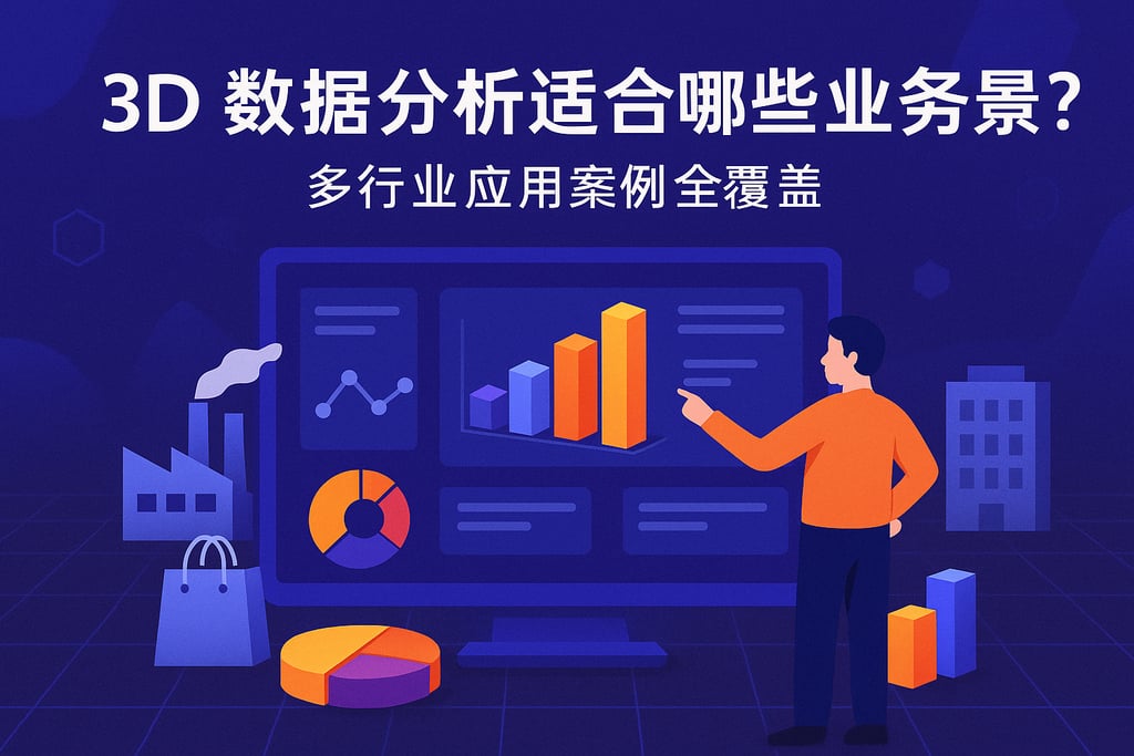3D数据分析适合哪些业务场景？多行业应用案例全覆盖