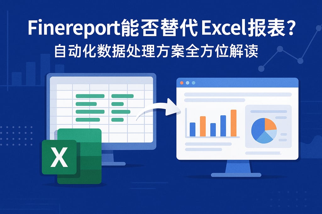 Finereport能否替代Excel报表？自动化数据处理方案全方位解读