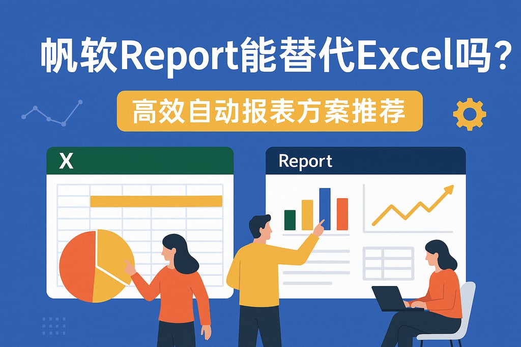 帆软report能替代Excel吗？高效自动报表方案推荐