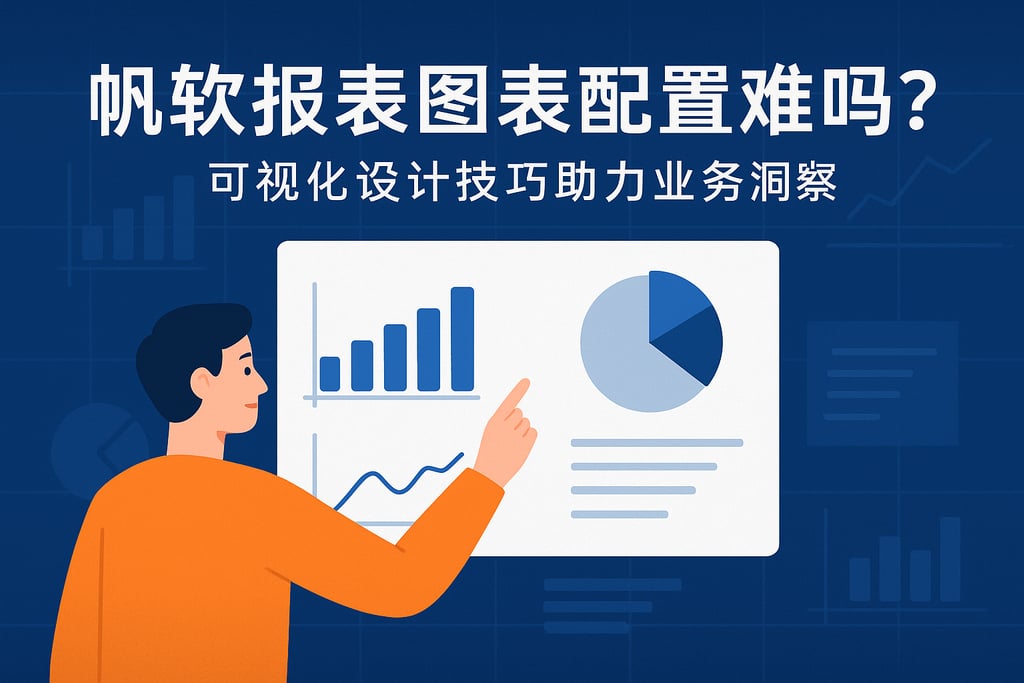 帆软报表图表配置难吗？可视化设计技巧助力业务洞察