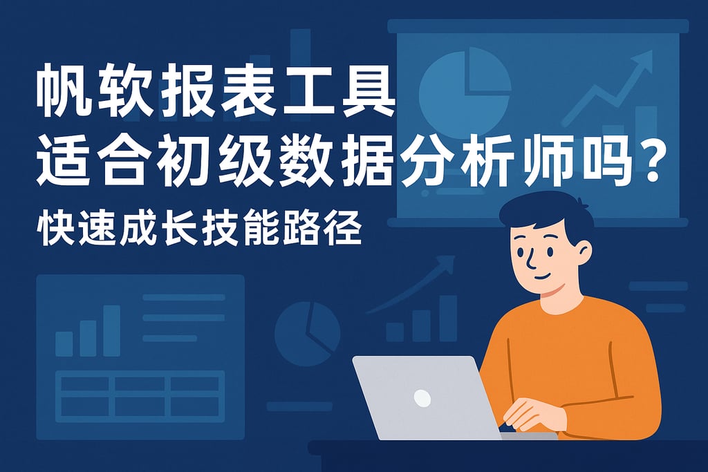 帆软报表工具适合初级数据分析师吗？快速成长技能路径