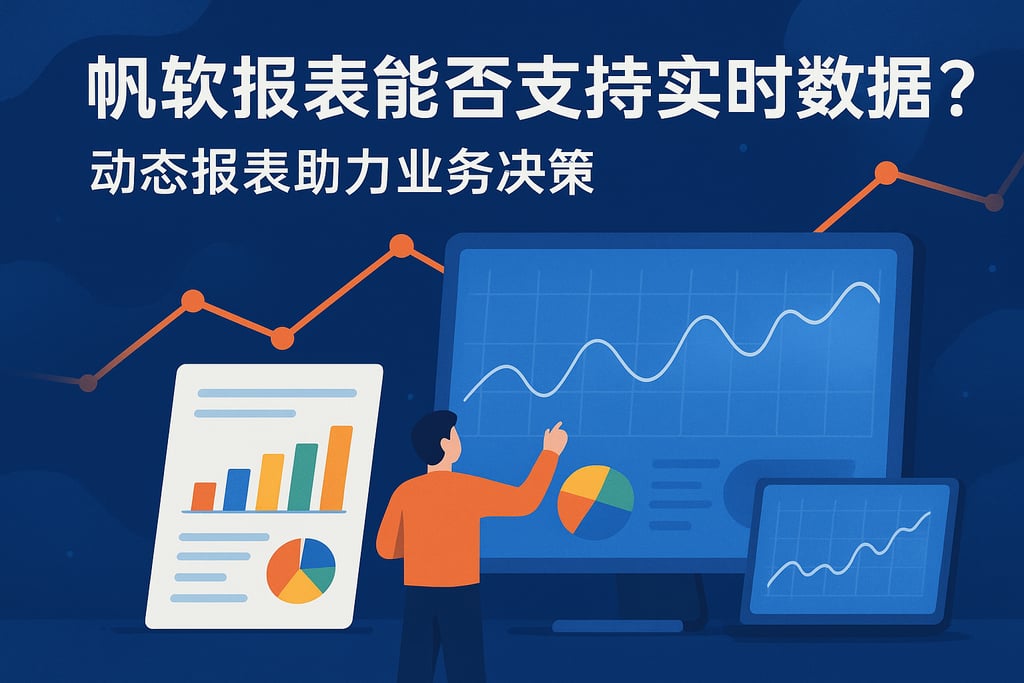 帆软报表能否支持实时数据？动态报表助力业务决策