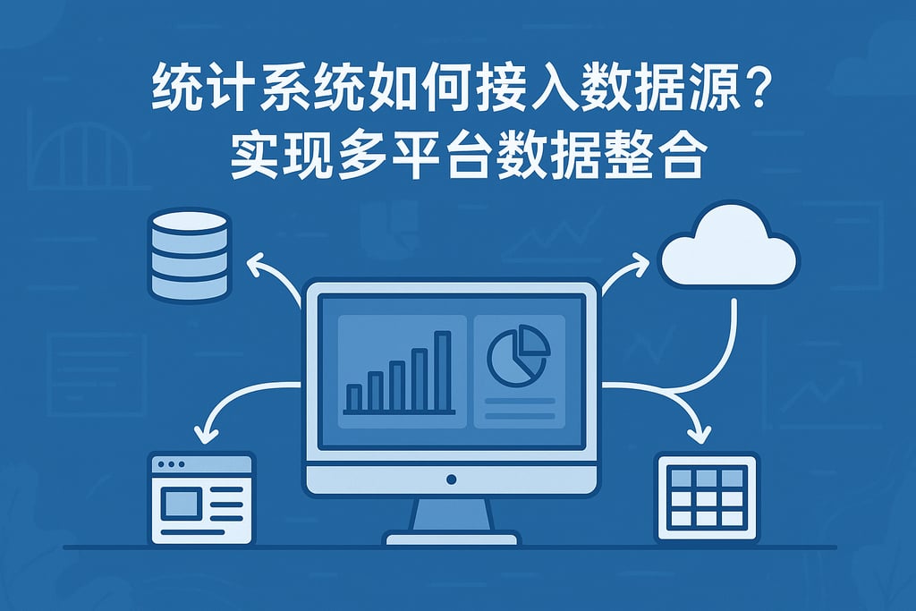 统计系统如何接入数据源?实现多平台数据整合 - FineReport报表知识库