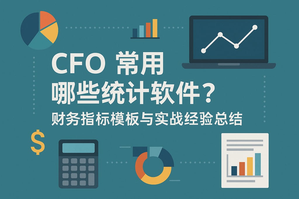CFO常用哪些统计软件？财务指标模板与实战经验总结