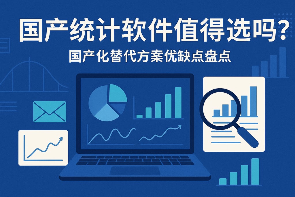 国产统计软件值得选吗？国产化替代方案优缺点盘点