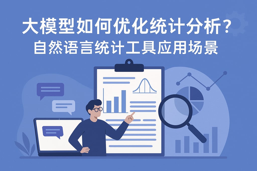 大模型如何优化统计分析？自然语言统计工具应用场景