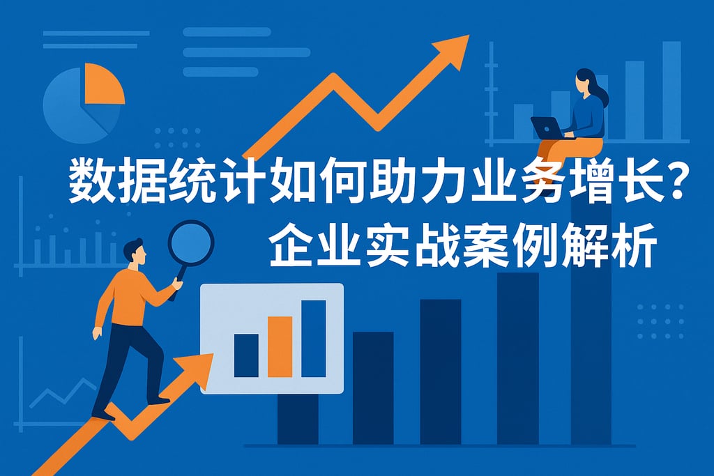 数据统计如何助力业务增长？企业实战案例解析