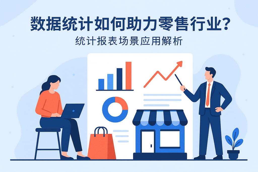 数据统计如何助力零售行业？统计报表场景应用解析