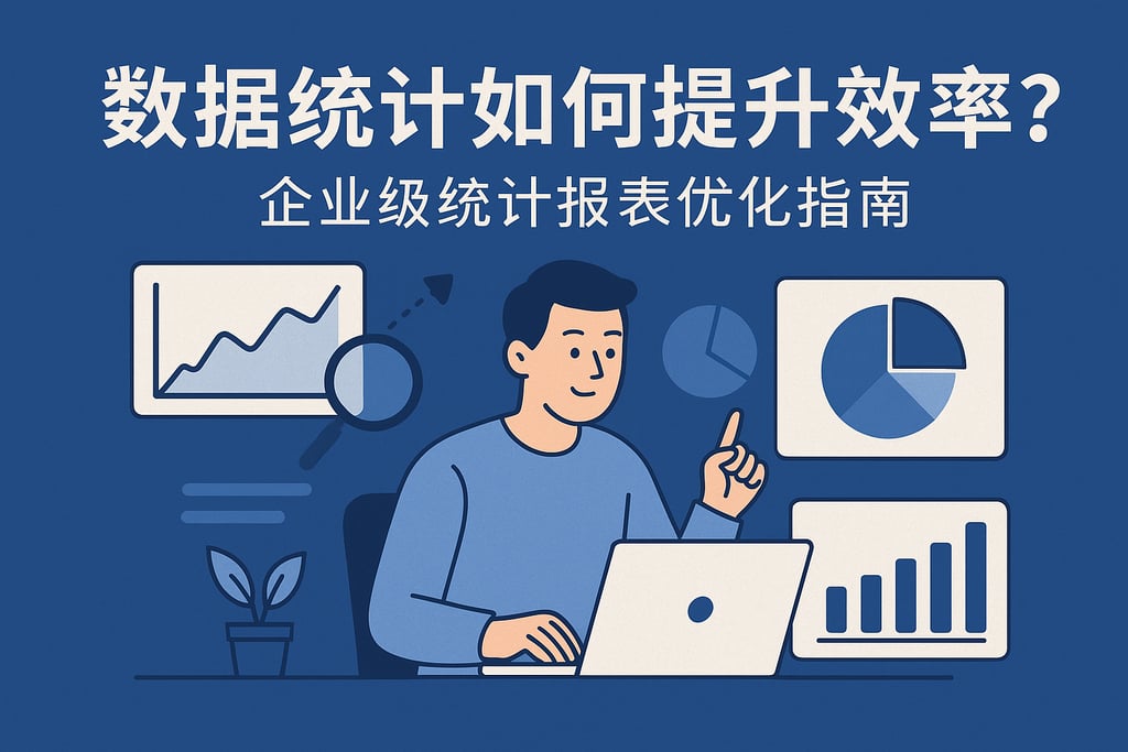 数据统计如何提升效率？企业级统计报表优化指南