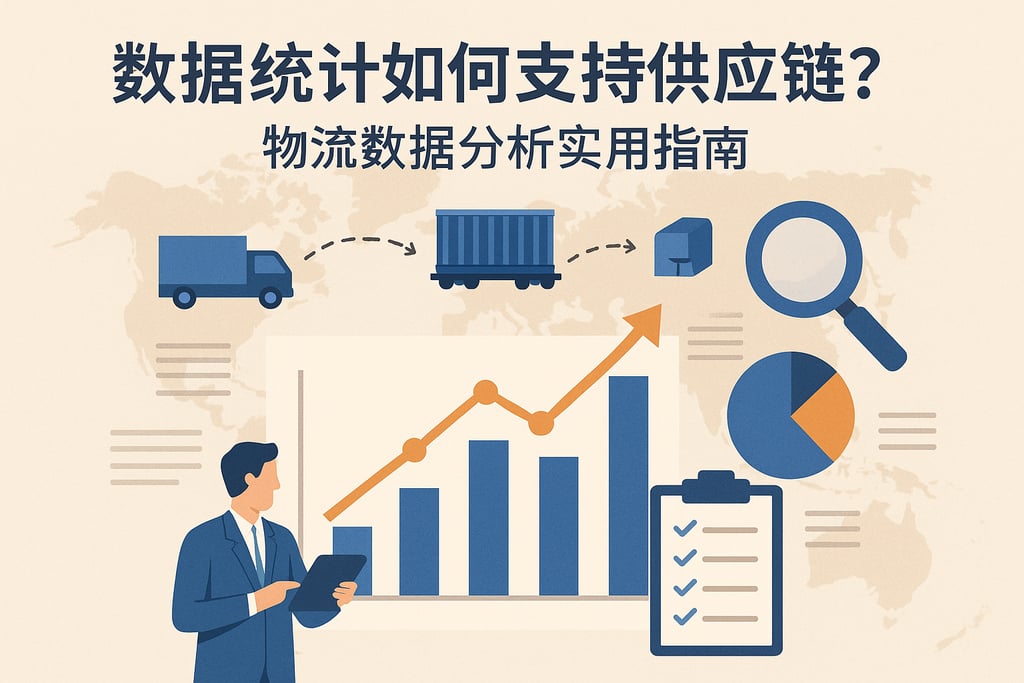 数据统计如何支持供应链？物流数据分析实用指南