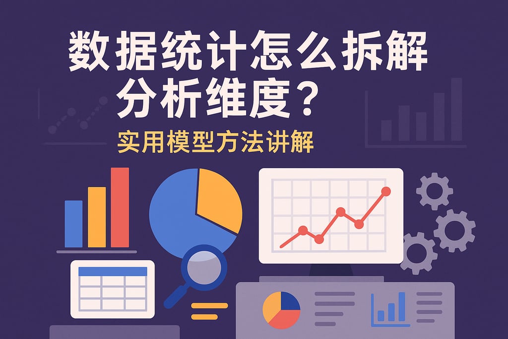 数据统计怎么拆解分析维度？实用模型方法讲解