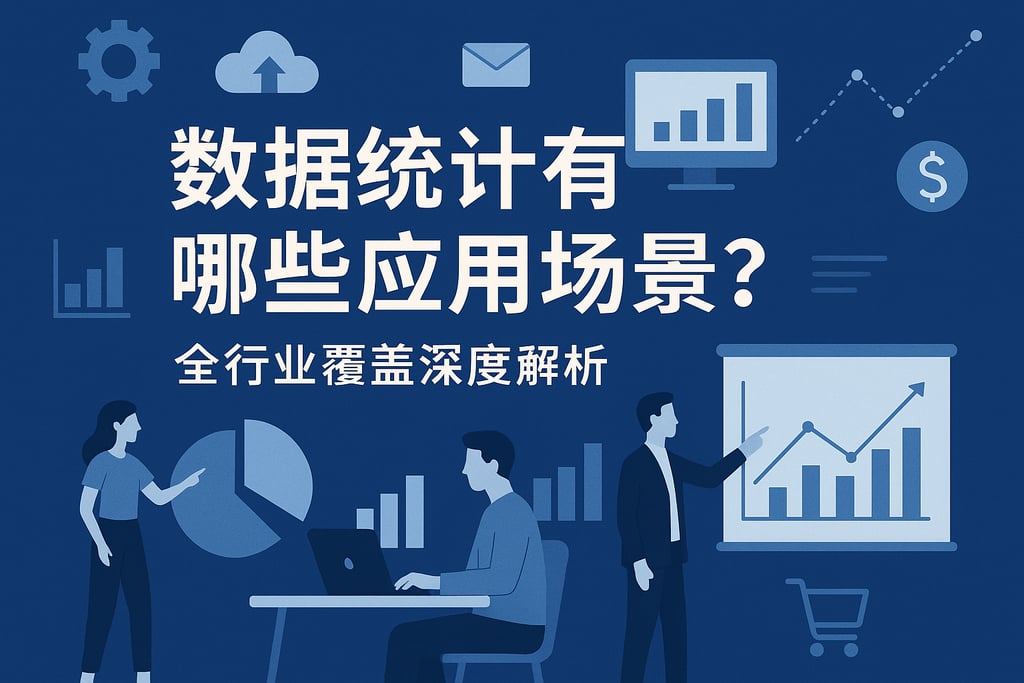 数据统计有哪些应用场景？全行业覆盖深度解析