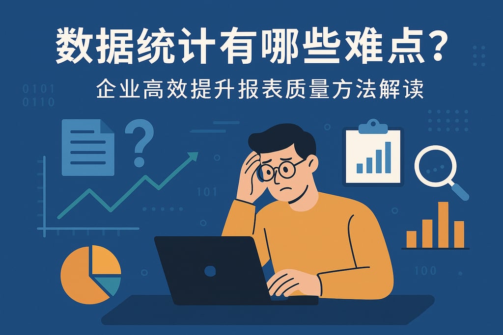数据统计有哪些难点？企业高效提升报表质量方法解读