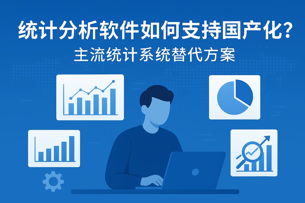 统计分析软件如何支持国产化？主流统计系统替代方案