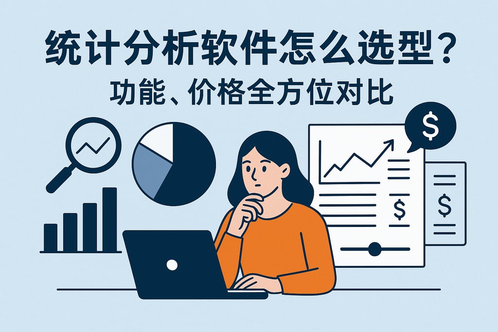统计分析软件怎么选型？功能、价格全方位对比