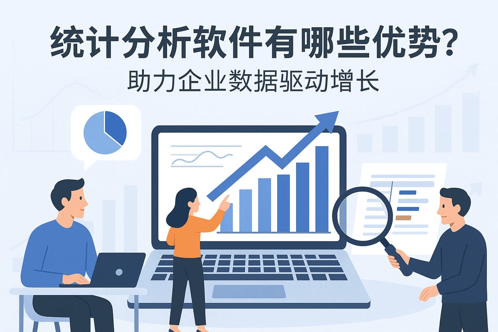 统计分析软件有哪些优势？助力企业数据驱动增长