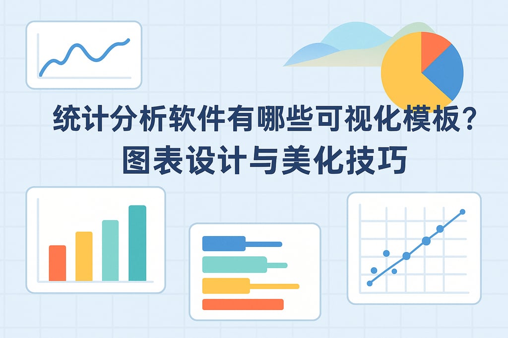 统计分析软件有哪些可视化模板？图表设计与美化技巧