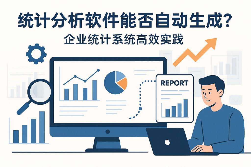 统计分析软件能否自动生成？企业统计系统高效实践