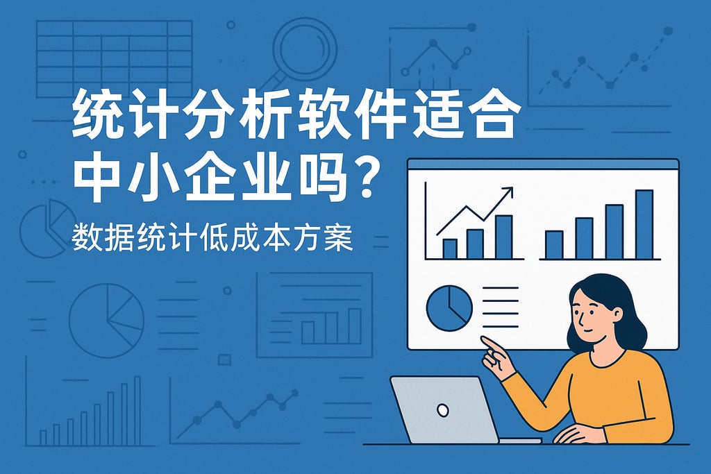 统计分析软件适合中小企业吗？数据统计低成本方案