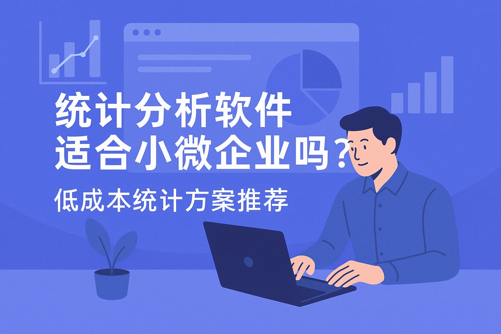统计分析软件适合小微企业吗？低成本统计方案推荐