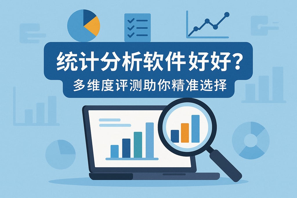 统计分析软件选哪个好？多维度评测助你精准选择