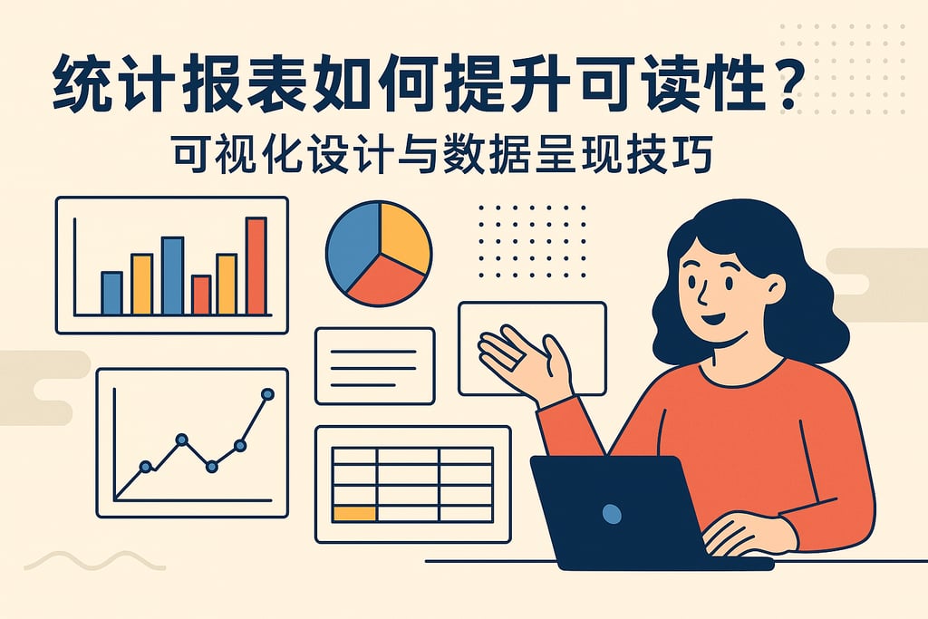 统计报表如何提升可读性？可视化设计与数据呈现技巧