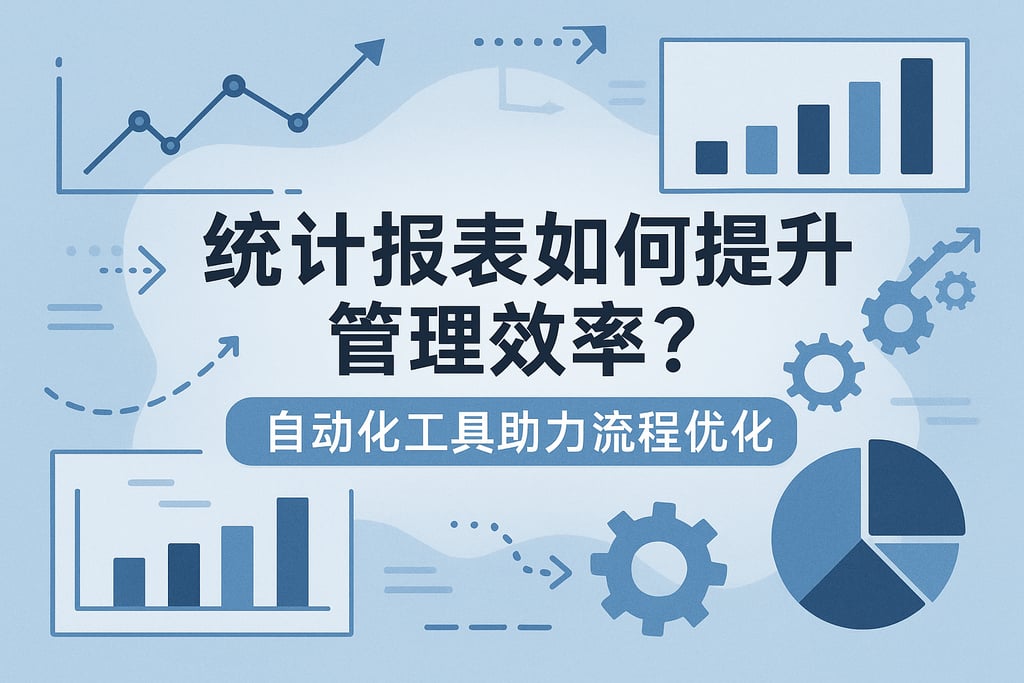统计报表如何提升管理效率？自动化工具助力流程优化