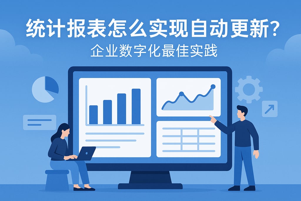 统计报表怎么实现自动更新？企业数字化最佳实践