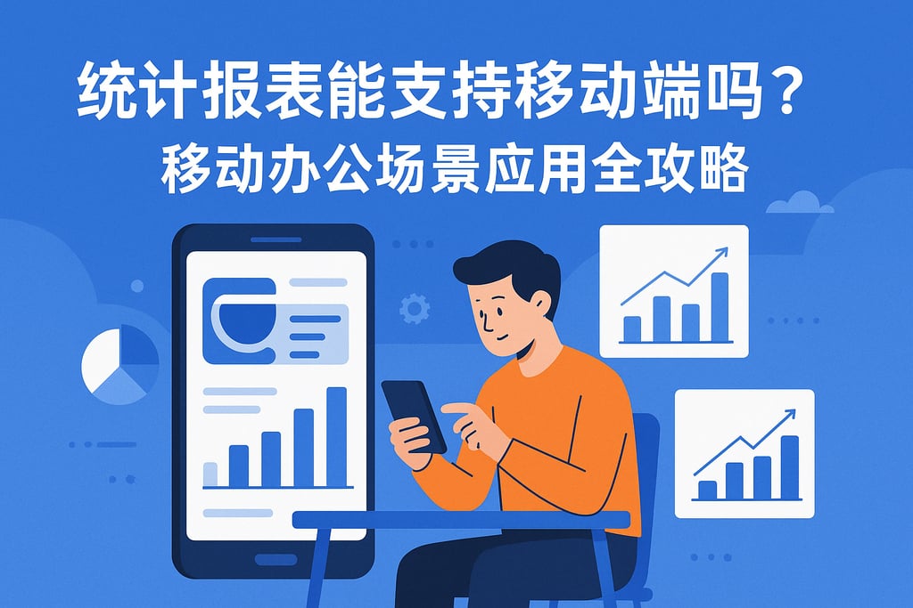 统计报表能支持移动端吗？移动办公场景应用全攻略