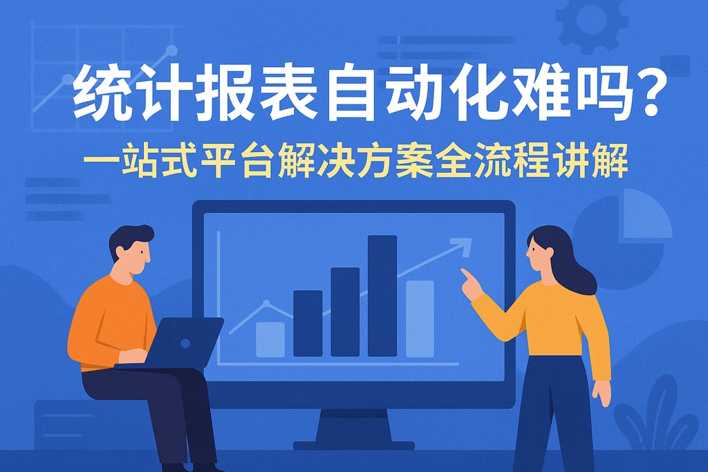 统计报表自动化难吗？一站式平台解决方案全流程讲解