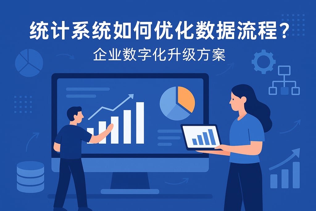 统计系统如何优化数据流程？企业数字化升级方案