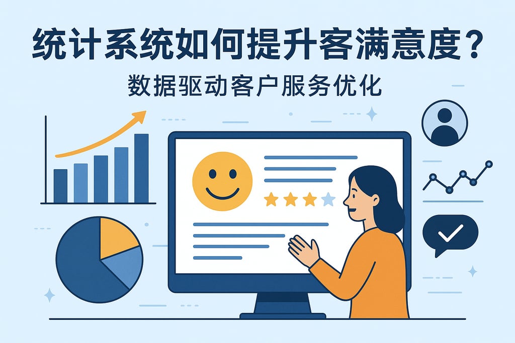 统计系统如何提升客户满意度？数据驱动客户服务优化