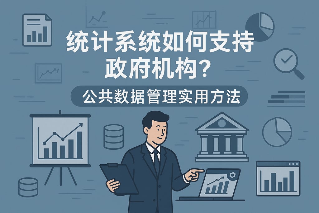 统计系统如何支持政府机构？公共数据管理实用方法