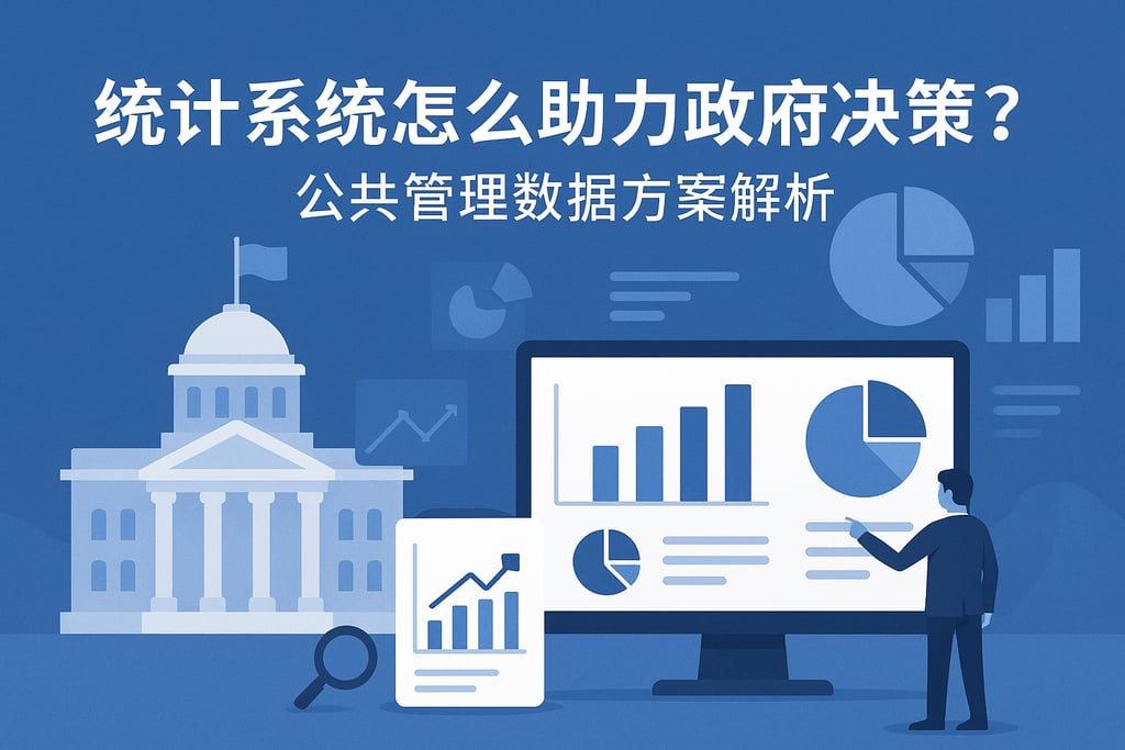 统计系统怎么助力政府决策？公共管理数据方案解析