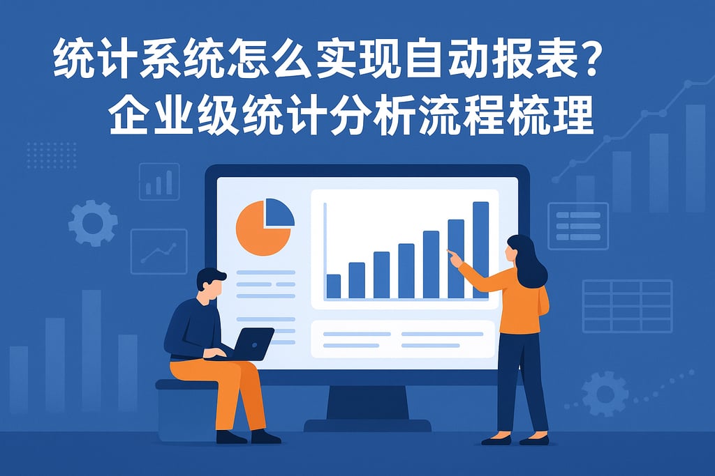 统计系统怎么实现自动报表？企业级统计分析流程梳理