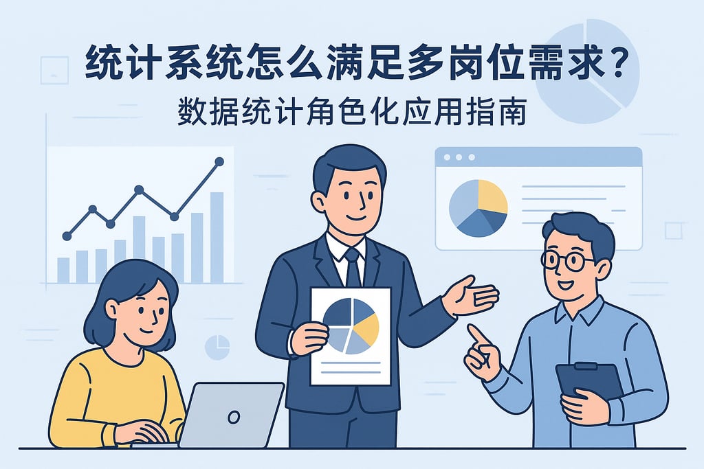统计系统怎么满足多岗位需求？数据统计角色化应用指南