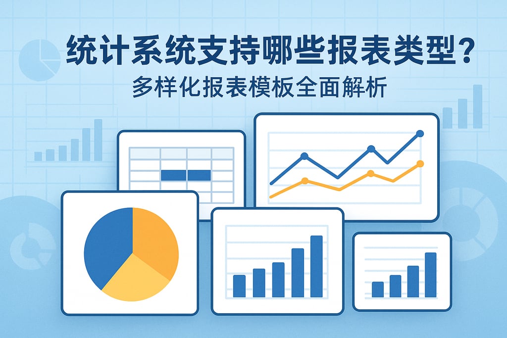 统计系统支持哪些报表类型？多样化报表模板全面解析